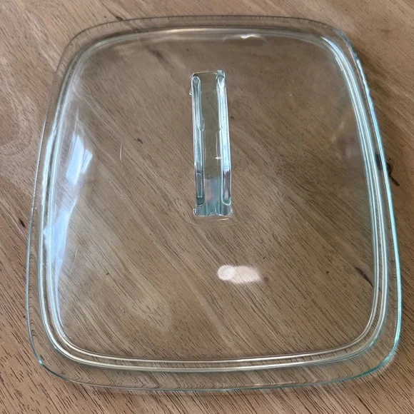 Pyrex Clear Glass Lid with Handle #17 - replacement Lid - Picture 3 of 5